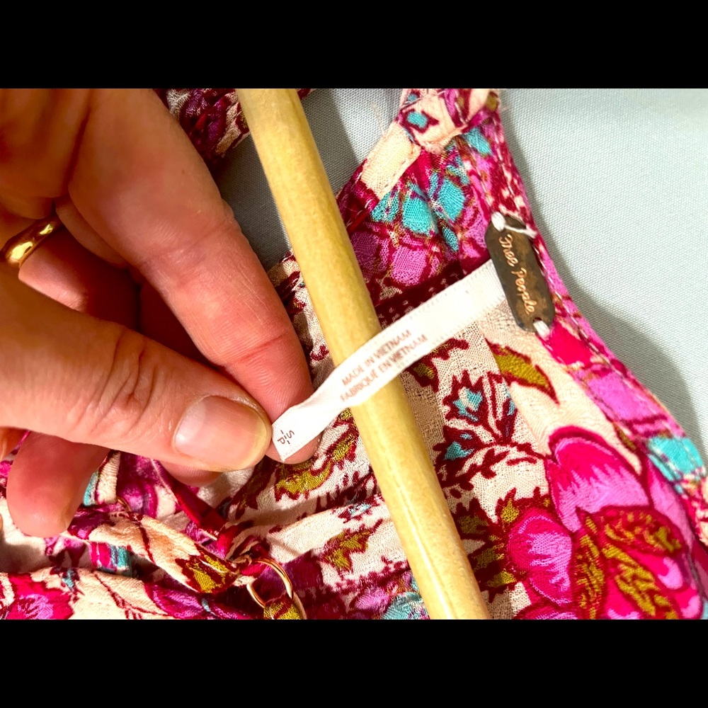 Free people floral maxi dress. - Picture 5 of 5